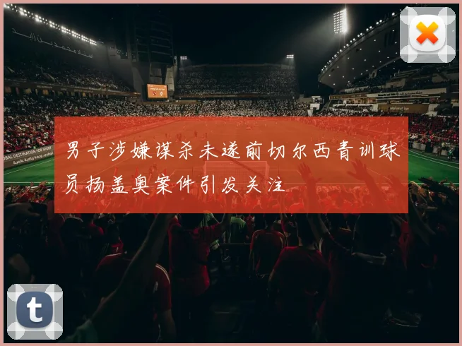 男子涉嫌谋杀未遂前切尔西青训球员扬盖奥案件引发关注